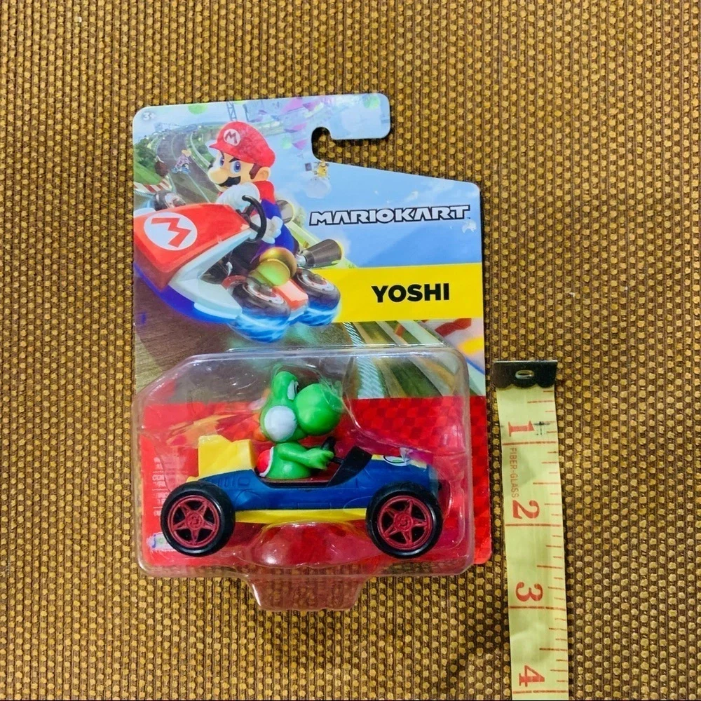 Yoshi Car - Mario Kart Figurine Car 3.5‎ x 2.5 in